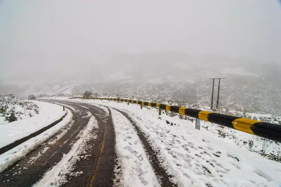 サンタカタリーナの雪